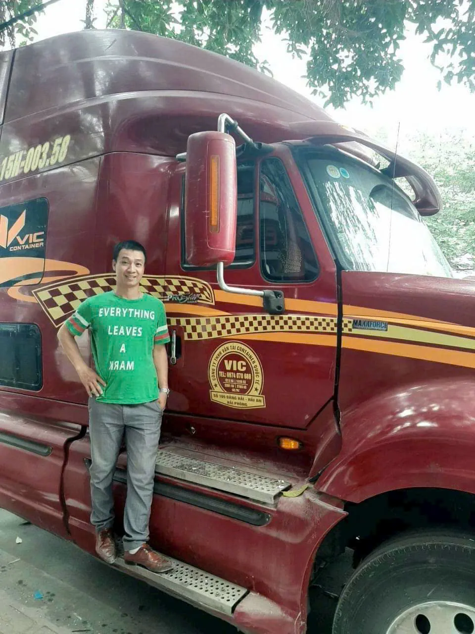 Vận tải xe container 20ft 40ft